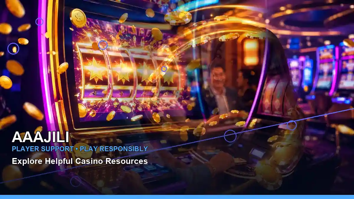 AAAJILI layered collage night online slot games highlighting mobile-friendly casino play