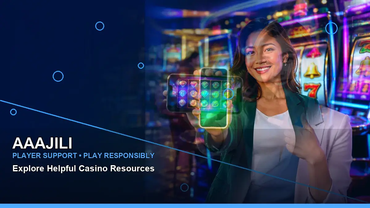 AAAJILI right-framed mobile casino app highlighting mobile-friendly casino play